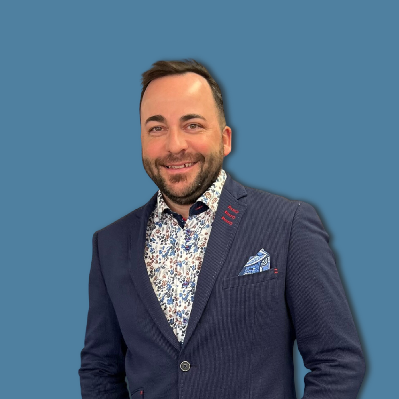 Portrait de Steve Nadon, directeur des ventes corporatives chez Communications Pomerleau Portrait de Steve Nadon, directeur des ventes corporatives chez Communications Pomerleau